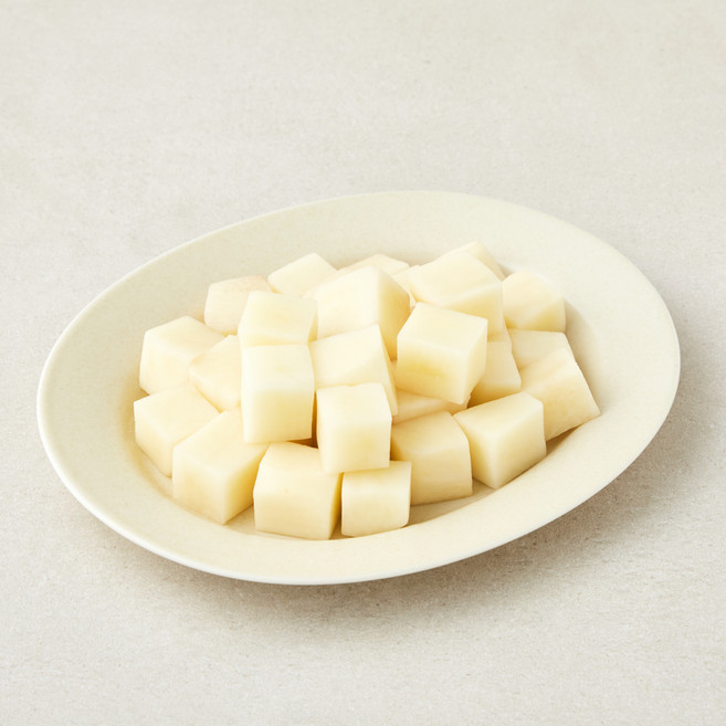 국내산 조각감자 깍둑썰기, 1개, 300g