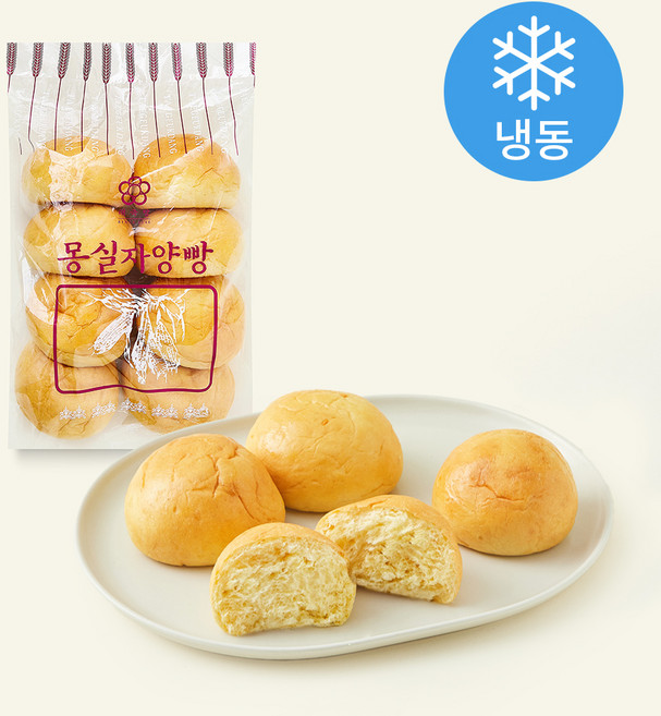 태극당 몽실자양 옥수수 모닝빵 (냉동), 360g, 1개