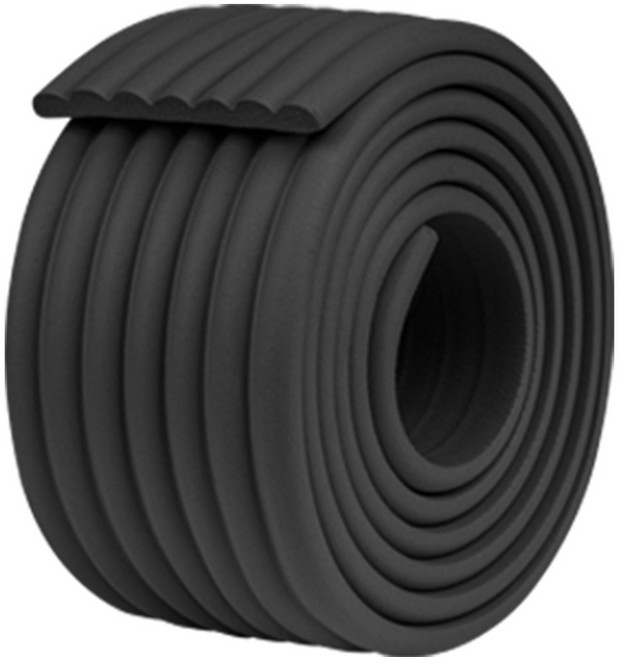 아가드 W형 모서리 보호대, 블랙, 1개