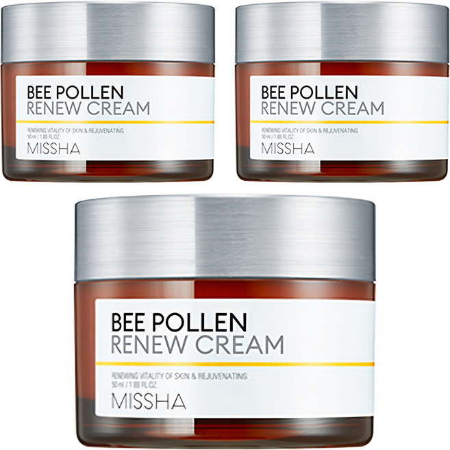 미샤 비폴렌 리뉴 크림, 50ml, 3개