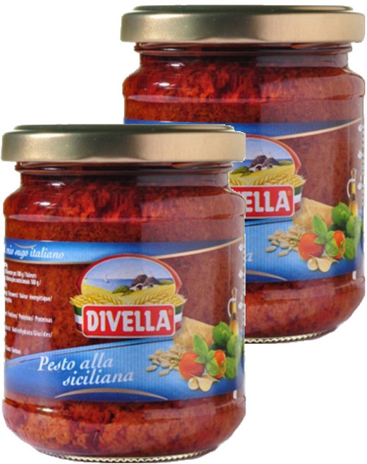 DIVELLA 德威樂 西西里青醬, 190g, 2個