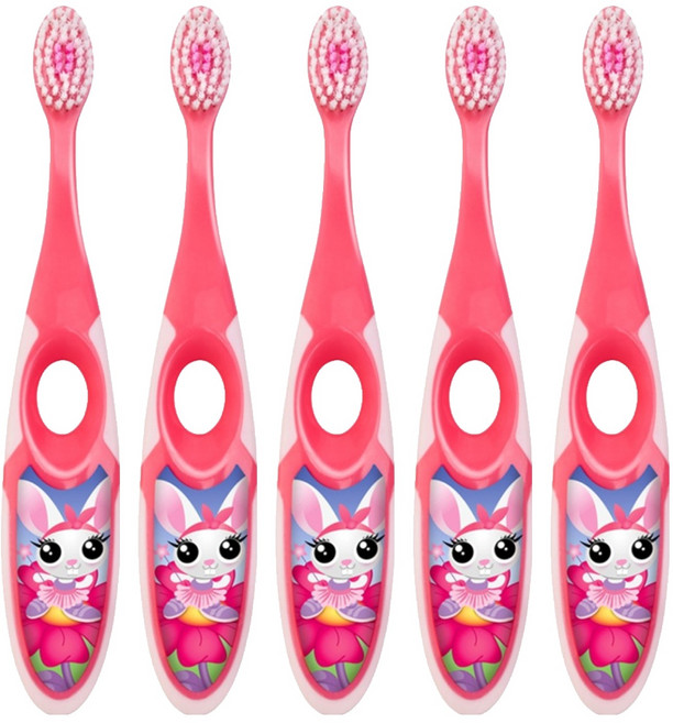 조르단 스텝 2단계 유아칫솔, 랜덤발송, 1개입, 5개