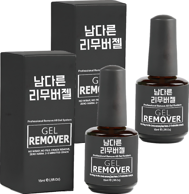 남다른 매직 리무버 젤 15ml, 혼합색상, 2개