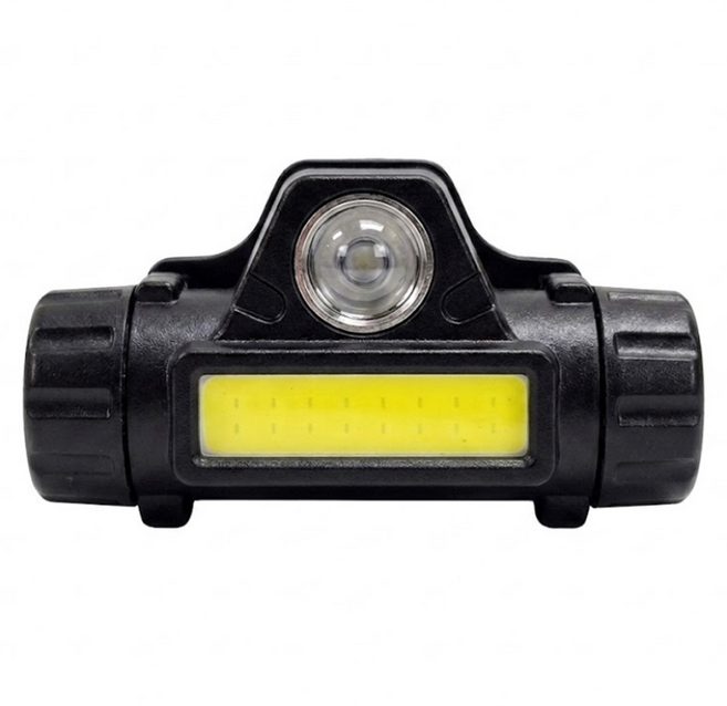 Kinyo 無段式調光超輕量頭燈 3W LED-705, 1個, 黑色
