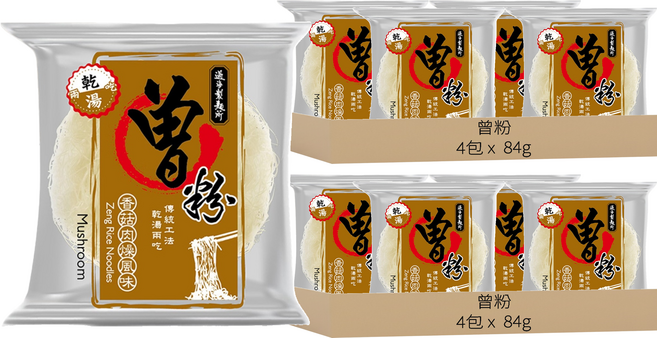 曾粉 PaMi 素香菇肉燥 84g, 8包