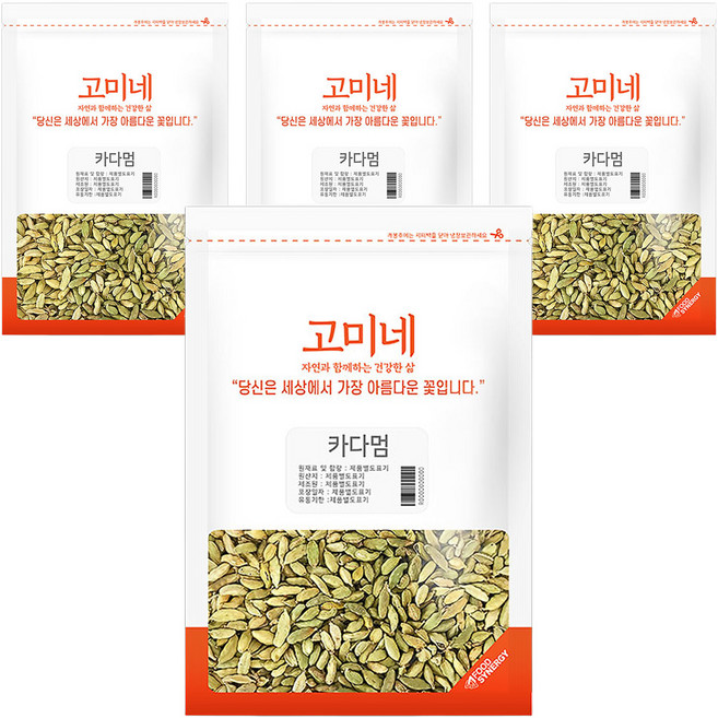 고미네 카다멈, 50g, 4개