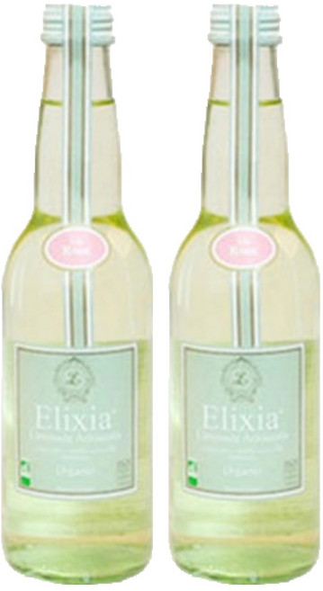 엘릭시아 유기농 로즈 탄산음료, 330ml, 2개