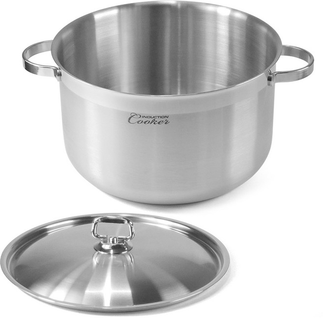키친아트 프리미엄 인덕션 IH 쿠커 곰솥, 28cm, 실버, 1개