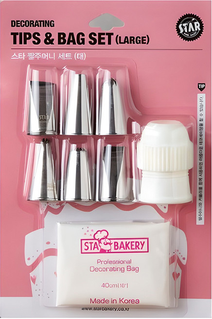 스타베이커리 스타짤주머니세트, 혼합색상, 1세트