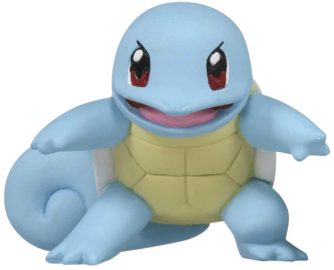 TAKARA TOMY 寶可夢 傑尼龜 MS-13 兒童玩具模型 組裝玩具, 1個