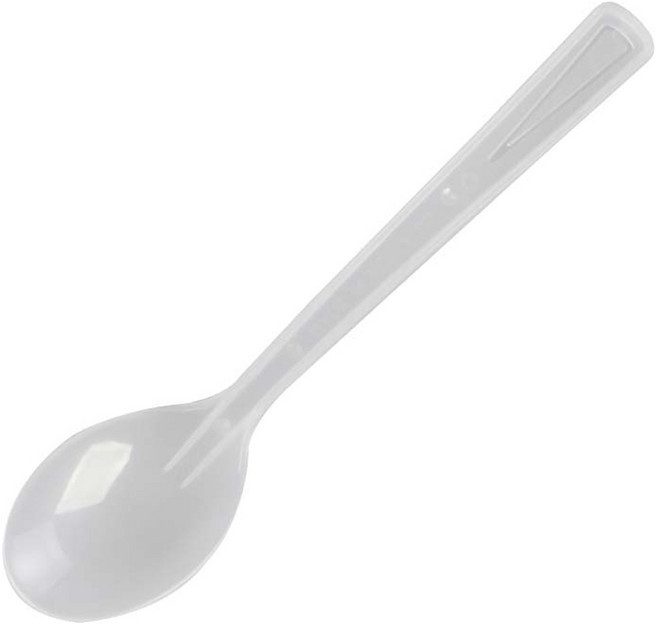 쿡앤락 일회용 수저 줄줄이 투명, 1개입, 1500개