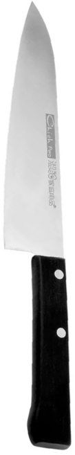 Chieh Pao 潔豹 高級日本刃鋼 牛肉刀, 黑色 + 銀色, 1支