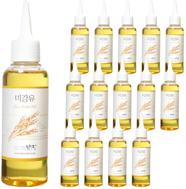 맑을담 미강유 오일, 100ml, 15개