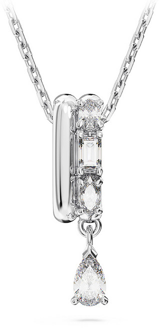 스와로브스키 여성용 Imber 로듐 목걸이 선물 패키지