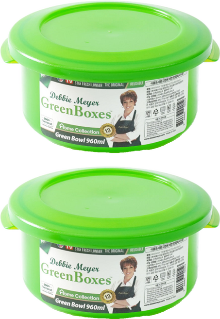데비마이어 홈콜렉션 그린볼, 2개, 960ml