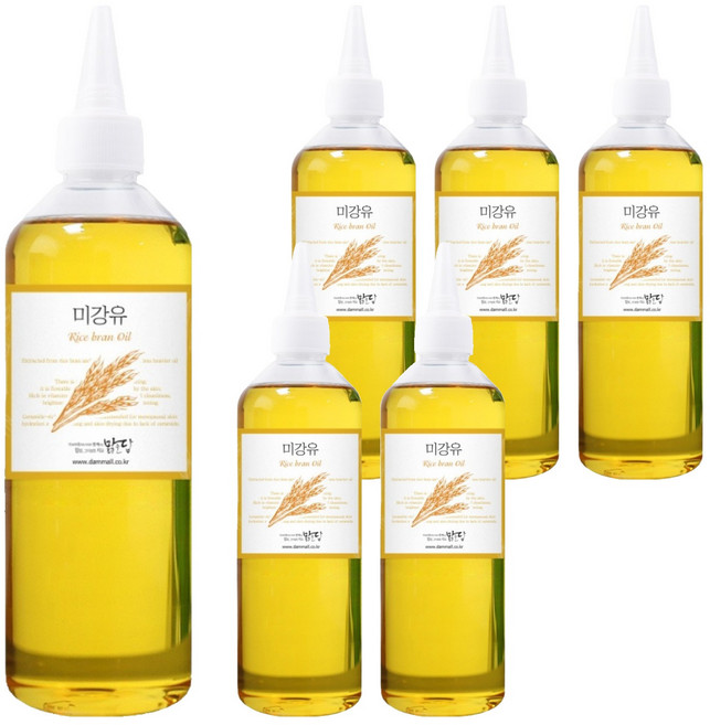 맑을담 미강유 오일, 300ml, 6개