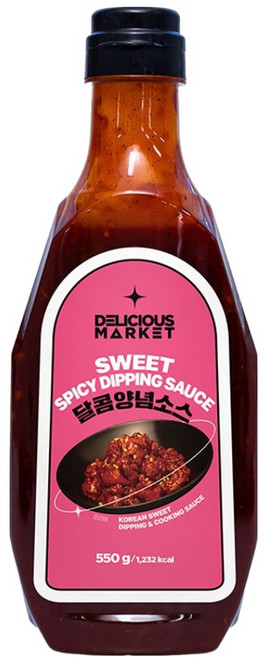 딜리셔스마켓 달콤양념소스, 550g, 1개