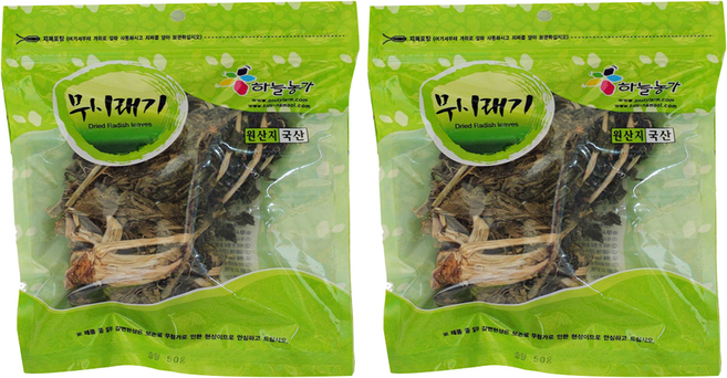 나물이야기 국산 무시래기, 50g, 2개