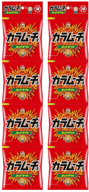 KOIKEYA 湖池屋 咔辣姆久 4連辛辣洋芋片, 48g, 2條
