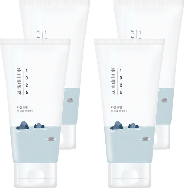 라운드랩 1025 독도 클렌저, 150ml, 4개
