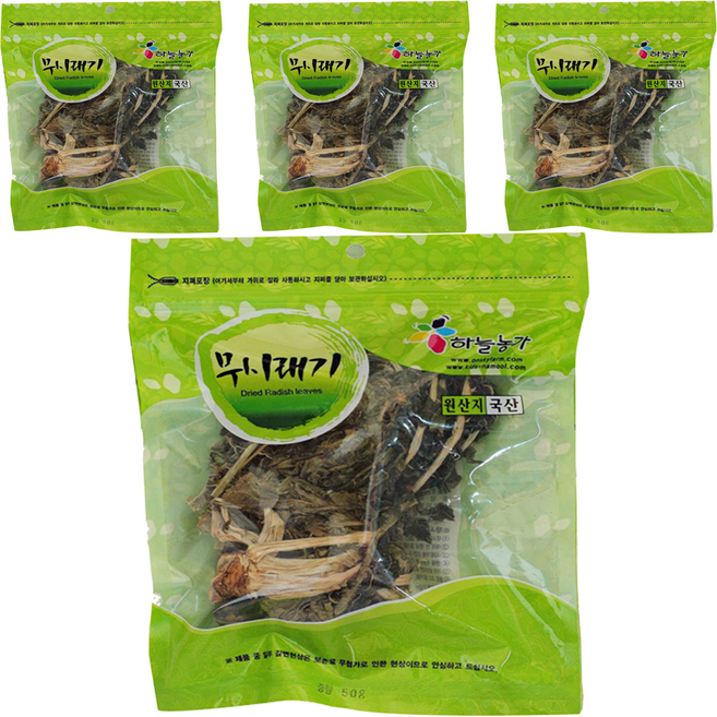 나물이야기 국산 무시래기, 50g, 4개