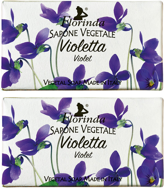 Florinda 情迷香氛植皂 紫羅蘭, 200g, 2個