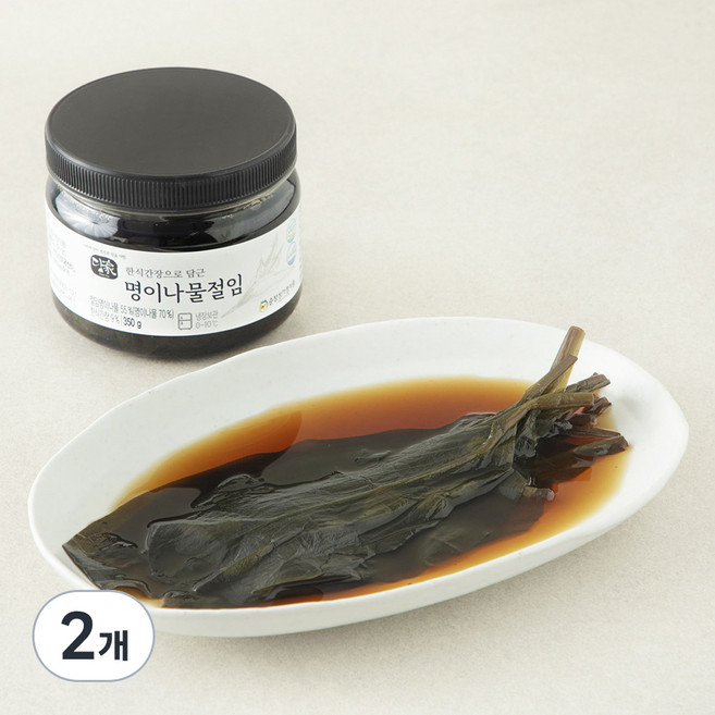 담가 명이나물절임, 350g, 2개