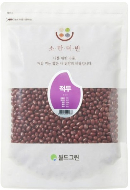 소반미반 적두, 500g, 1개