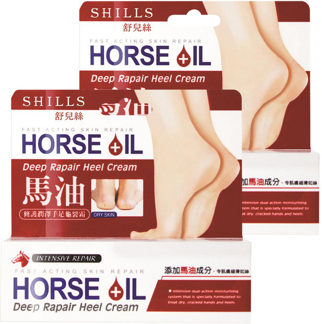SHILLS 舒兒絲 馬油修護潤澤手足龜裂霜, 2盒, 50ml