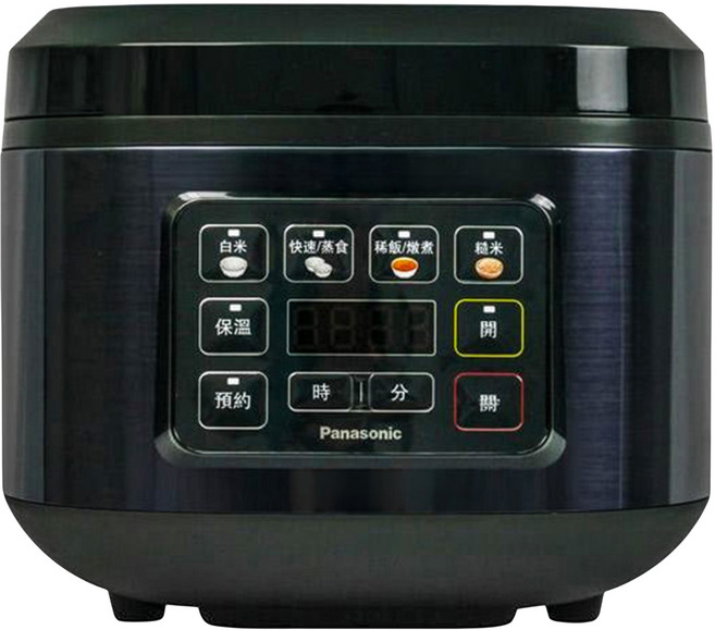 Panasonic 微電腦電子鍋 4.8L, SR-D18HA2, 藍黑色