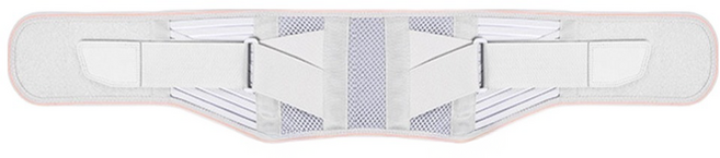 A-ZEAL 彈力加壓鋼板支撐透氣網孔 日常養護鋼板透氣護腰 SP2014, 1個