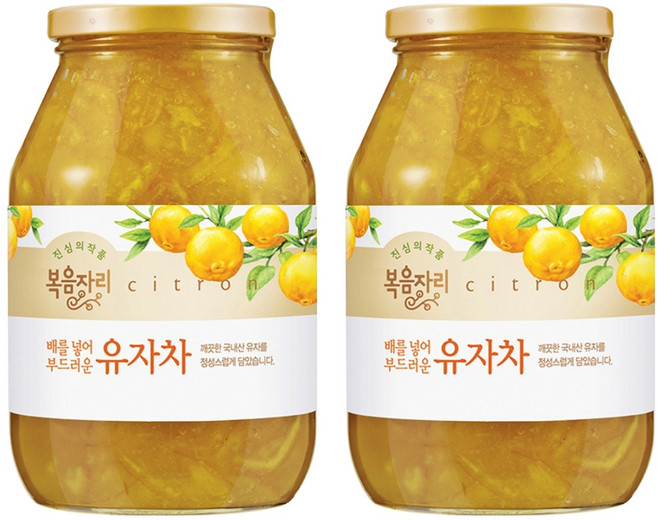 복음자리 유자차 1030gx1병, 1.03kg, 1개입, 2개