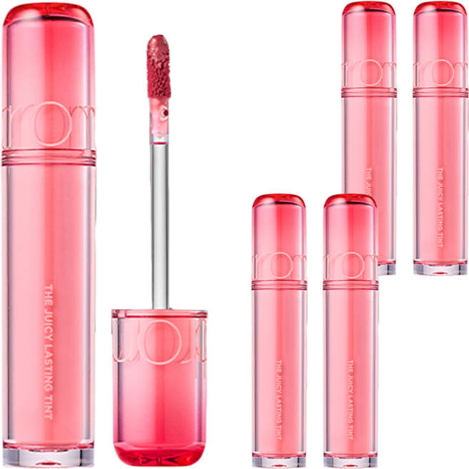 롬앤 더 쥬시 래스팅 틴트, 20 쥬쥬 피그, 5개