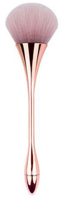 미니맥시 치크 볼터치 파우더 브러쉬, 로즈골드, 1개