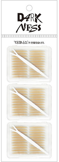 다크니스 누드쌍꺼풀테이프단면 OPP 264개, 스킨톤, 1개
