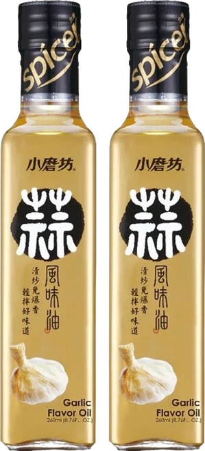 小磨坊 金黃蒜油, 260ml, 2瓶