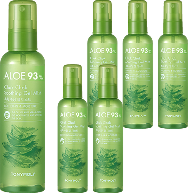 토니모리 알로에 촉촉 수딩 젤 미스트, 150ml, 6개