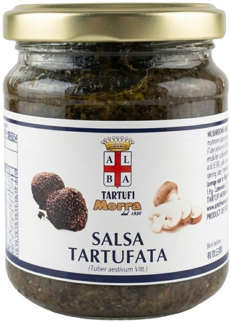 TARTUFI Morra 阿爾巴松露世家 夏季松露蘑菇醬, 200g, 1罐