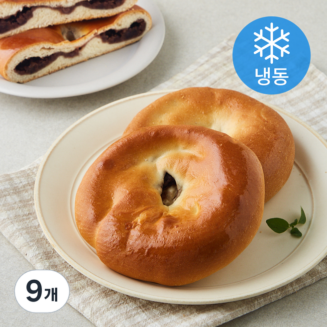 바비브레드 쌀단팥빵 (냉동), 110g, 3개입, 3개