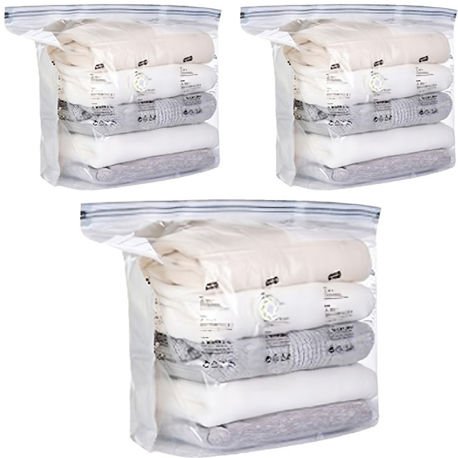 TAILI 太力 衣物旅行壓縮收納袋, 3個裝, 1組