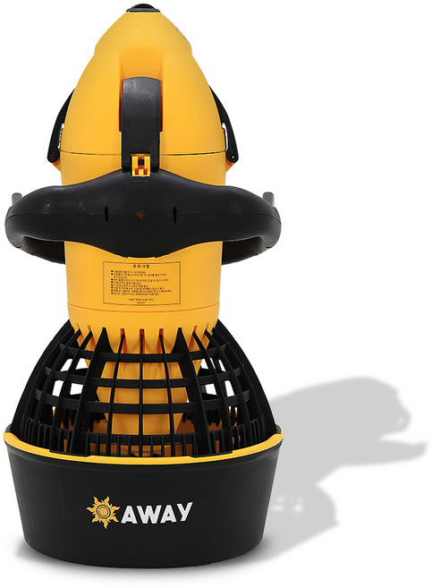 스위스마운틴 어웨이 500W 수중스쿠터, 옐로우블랙