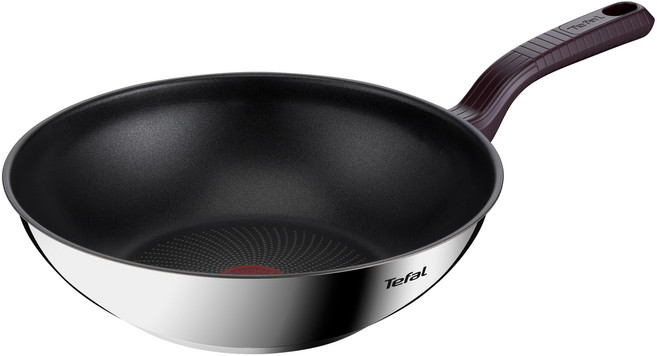 테팔 인덕션 티타늄 1X 스테인리스 스틸 트렌디쿡 볶음팬, 28cm, 1개