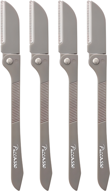 피카소 눈썹칼, 그레이, 4개