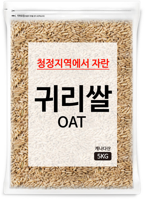 대구농산 귀리쌀, 5kg, 1개