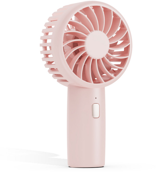 하이온 미니 몬스터 무선 휴대용 선풍기, H14, 피치핑크
