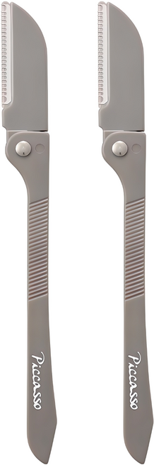 피카소 눈썹칼, 그레이, 2개