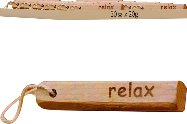 純天然除味驅蟲防霉香樟木棒 30支, 20g, 1組