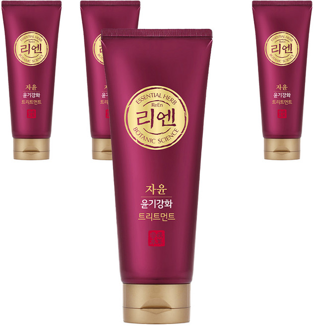 리엔 자윤 윤기강화 트리트먼트, 200ml, 4개