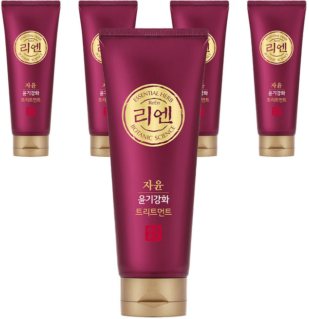리엔 자윤 윤기강화 트리트먼트, 200ml, 5개