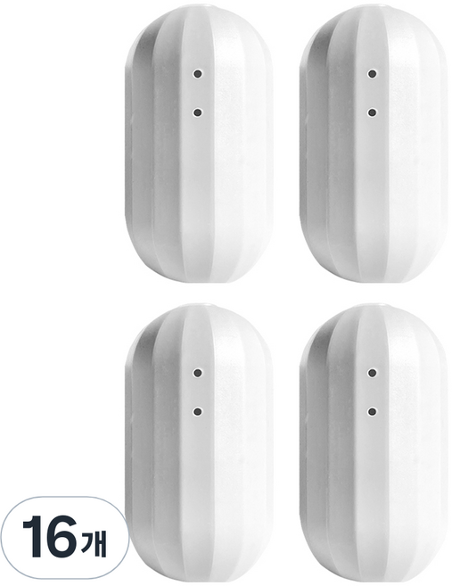 코끼리리빙 자동 변기 세정제 화이트, 230g, 16개